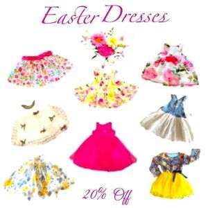 Easter Dresses Spring Infant Toddler Girls